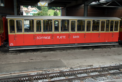 シーニゲ・プラッテ鉄道(SPB)の客車1
