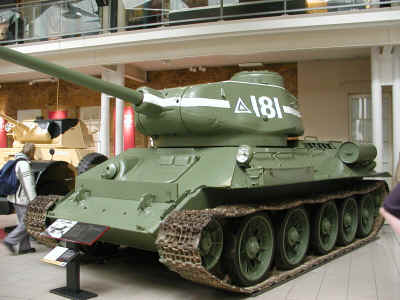 ソ連戦車T34/85型