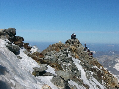 写真:マッターホルン登頂（たぬ）