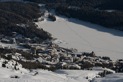 写真:再びコルヴィリアでスキー2