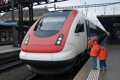 スイス連邦鉄道の振り子型特急車両ICN