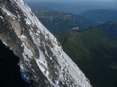 アイガー登頂（TADA）：アイガー・メンヒ・ユングフラウ登山(2004年夏)