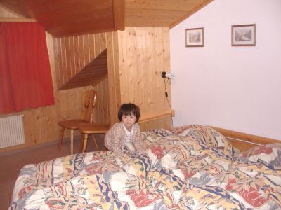 貸し別荘Chalet Guggerzyt（グッガーツット）の寝室